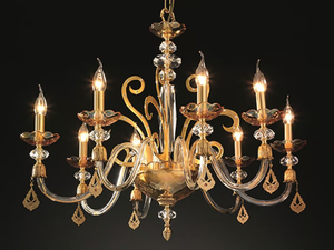 PERSEO L8 - Chandelier with Swarovski® Crystals _ Euroluce Lampadari